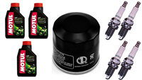 HONDA CBF 1000 F FA TRAVEL 2006-2015 olej + filtr HF204 + świece U24FER9-20309