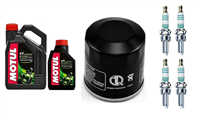 YAMAHA VMX V-MAX 1700 2009-2015 olej MOTUL 5100 + filtr HF303 + świece IU27-20475