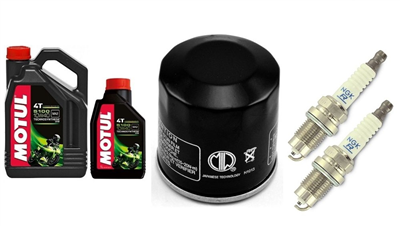 KAWASAKI VN 1700 VULCAN 2009-2015 olej + filtr HF303 + świece ILZKAR7B11-101028