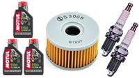 SUZUKI XF 650 FREEWIND 1996-2003 olej MOTUL + filtr HF137 + świece U31ESR-N-101514
