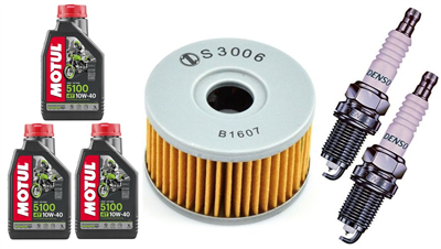 SUZUKI XF 650 FREEWIND 1996-2003 olej MOTUL + filtr HF137 + świece U31ESR-N-101514