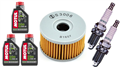 SUZUKI XF 650 FREEWIND 1996-2003 olej MOTUL + filtr HF137 + świece U31ESR-N-101514