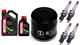 SUZUKI GSX 1400 2001-2008 olej MOTUL 5100 + filtr HF138 + świece U24ETR-20510