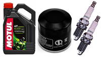 SUZUKI VZ 1600 M 1600 MARAUDER 04-05 olej + filtr HF204 + świece X20EPR-U9-20511