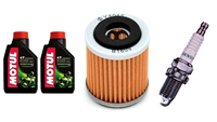 YAMAHA WR 400 F 97-01 WR 426 F 01-02 olej + filtr HF142 + świeca U24ESR-N-20534