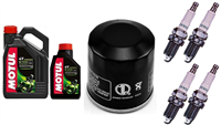 YAMAHA VMX V-MAX 1200 2002-2007 olej MOTUL + filtr HF303 + świece X24EPR-U9-31303