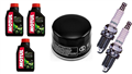 YAMAHA XP500 T-MAX WHITE MAX 2001-2011 olej + filtr HF147 + świece U22ESR-N-31319