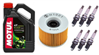 HONDA CBX 1000 PRO-LINK ZA (CB1) 78-82 olej + filtr HF401 + świece X24ESR-U