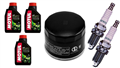 BMW F 650 F650 GS / GS SE 2008-2012 olej + filtr HF160 + świece XU24EPR-U-31727