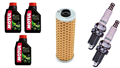 BMW R 90 6 / S 1973-1983 olej MOTUL 5100 + filtr HF161 + świece W22EP-U-31741