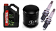 HARLEY DAVIDSON XL1200 SPORTSTER 96- olej + filtr HF170B + świece X22EPR-U9-31941