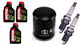 HARLEY DAVIDSON FXD DYNA 1999-2014 olej + filtr HF171B + świece XU22EPR-U-31944