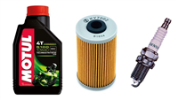 KYMCO 200 DINK 06-13 YAGER GT 10-13 olej + filtr HF562 + świeca X20EPR-U9-31816