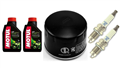 PEUGEOT 500 SATELIS 2007-2013 olej MOTUL 5100 + filtr HF184 + świece CR7EKB-31819