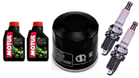 KAWASAKI KFX KSV 700 2003-2009 olej MOTUL + filtr HF204 + świece U22ESR-N-31842