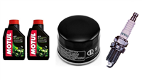 YAMAHA YFM 660 R RAPTOR 2001-2005 olej + filtr HF147 + świeca X24EPR-U9-31854