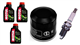 YAMAHA YFM 700 F GRIZZLY 2007-2015 olej + filtr HF204 + świeca U22ESR-N-31857