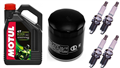 MOTO-GUZZI 1100 GRISO BREVA 1200 NORGE olej + filtr HF551 + świece K20PR-U-31869