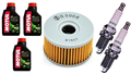 SUZUKI DR 750 S BIG 1988-1989 olej MOTUL + filtr HF137 + świece X27EPR-U9-31931