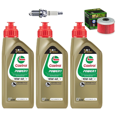 HONDA SLR 650 VIGOR (RD09) 97-00 olej+filtr+świeca-108476