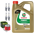 HONDA CB 350 F / F1 72-77 olej+filtr+świece-108683
