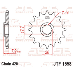 JT JTF1558.14 ZĘBATKA PRZÓD-108047