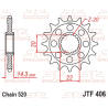 JT JTF406.16 ZĘBATKA PRZÓD-108050