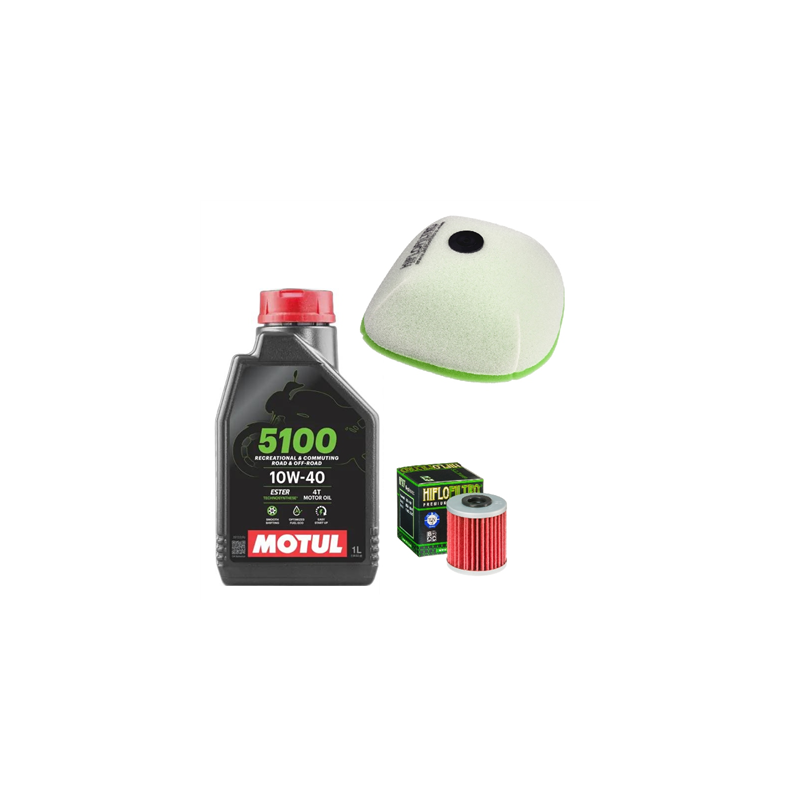 KAWASAKI KX250 KX450 2021-2024 KX 450 4T 2019-2023 olej + filtry HFF2030-108718
