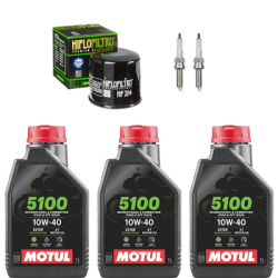 Yamaha XTZ690 Tenere 700 2020- olej + filtr HF204 + świece LMAR8A9-108727