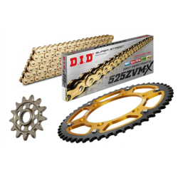 SUZUKI DL 1000 V-STROM 02-10 zestaw napęd-owy SUPERSPROX DID 525ZVMX2 ZŁOTY-62260