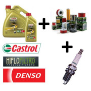 Z olejem CASTROL POWER1 RACING 4T 10W50