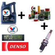 Z olejem VALVOLINE DURABLEND 4T 10W40