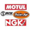 MOTUL + TWIN AIR + MIW(MEIWA) + NGK